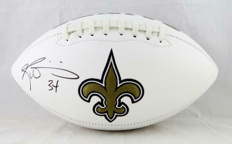 Ricky Williams Autographed New Orleans Saints Logo Football- JSA W Auth *Left