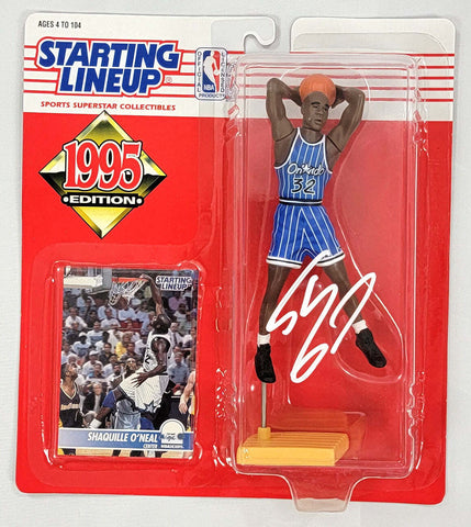 Shaquille O'Neal Signed Orlando Magic 1995 Starting Lineup Beckett Witnessed