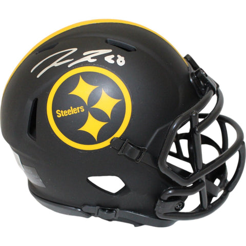 Pat Freiermuth Autographed Pittsburgh Steelers Eclipse Mini Helmet Beckett 48046