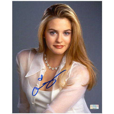 Alicia Silverstone Autographed Studio 8x10 Photo