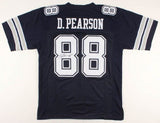 Drew Pearson Signed Dallas Cowboys Jersey (JSA QR Code Card) 3xPro Bowl Receiver