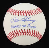 Goose Gossage Signed OML Baseball Inscribed "Liberals Are Pu**ies (Beckett)