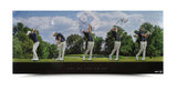 Max Homa Autographed "Art of the Swing" 36 x 15 Photo UDA