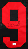 Deebo Samuel Autographed Black Pro Style Jersey- JSA *Black