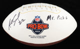 Asante Samuel Signed 2010 Pro Bowl Logo Football "Mr. Pick 6" Patriots, Eagles