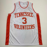 Autographed/Signed Dalton Knecht Tennessee White Basketball Jersey PSA COA