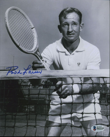 Rod Laver Authentic Signed 8x10 Black & White Photo Autographed BAS #H62210