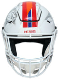 Tom Brady Autographed Patriots / Bucs ECC Ripped SpeedFlex Helmet Fanatics