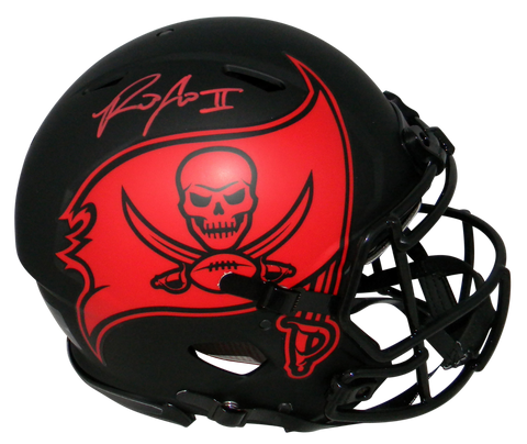 RONALD JONES II SIGNED TAMPA BAY BUCCANEERS ECLIPSE SPEED AUTHENTIC HELMET BAS