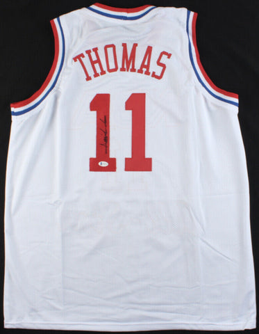 Isiah Thomas Signed NBA East All-Star Game Jersey (Beckett COA) Detroit Pistons