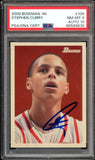 2009 Bowman '48 #106 Stephen Curry #/2009 RC Rookie PSA 8/10 Auto Warriors