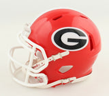 Isaiah McKenzie Signed Georgia Bulldogs Speed Mini Helmet Inscribed "Go Dawgs!"