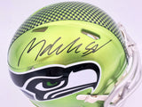 MICHAEL DICKSON AUTOGRAPHED SEAHAWKS FLASH GREEN SPEED MINI HELMET MCS 200271