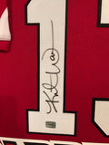 FRAMED KURT WARNER AUTOGRAPHED SIGNED ARIZONA CARDINALS JERSEY AAA HOLO