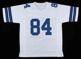 Jay Novacek Signed Dallas Cowboy Jersey (JSA COA) 5xPro Bowl Tight End 1991-1995