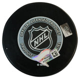 Kirby Dach Autographed 2019 NHL Draft Puck Chicago Blackhawks Fanatics 35428