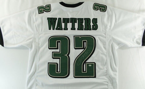 Ricky Watters Signed Philadelphia Eagles Jersey (S.I. Hologram) 5xPro Bowl R.B