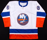 Brandon Davidson Signed Islanders Jersey (Beckett COA) Playing career 2011-Now