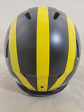 NICO COLLINS SIGNED MICHIGAN WOLVERINES F/S SPEED REPLICA HELMET BECKETT QR