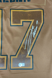 Josh Allen Autographed (Back) Bills Salute To Service Limited Jersey Beckett