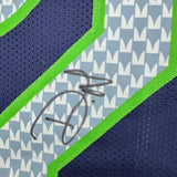 Autographed/Signed Devon Witherspoon Seattle Blue Football Jersey JSA COA