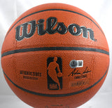 Dominique Wilkins Autographed Authentic NBA Wilson Basketball - Beckett W Holo