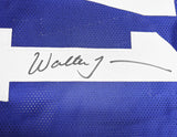 SEATTLE SEAHAWKS WALTER JONES AUTOGRAPHED SIGNED BLUE JERSEY JSA STOCK #234534