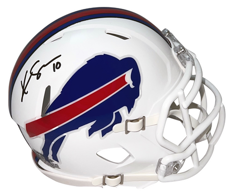 KHALIL SHAKIR SIGNED AUTOGRAPHED BUFFALO BILLS SPEED MINI HELMET JSA