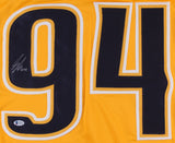 Samuel Girard Signed Predators Jersey (Beckett COA) Nashville Defenseman