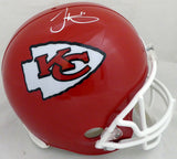 TYREEK HILL AUTOGRAPHED SIGNED CHIEFS FULL SIZE REPLICA HELMET BECKETT 185950