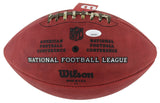 Bills O.J. Simpson Signed "The Duke" Team Showcase Football W/ Case JSA Witness