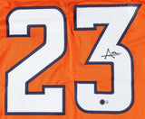 Audric Estime Signed Denver Broncos Jersey (Beckett) Ex Notre Dame RB