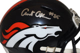 Albert Okwuegbunam Autographed Denver Broncos Speed Mini Helmet JSA 36574