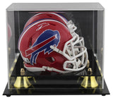 Bills Stefon Diggs Signed 87-01 Red TB Speed Mini Helmet W/ Case BAS Witnessed