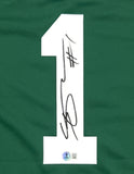 Sauce Gardner New York Jets Signed Nike Game Jersey Legacy Green BAS Beckett