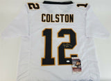 Marques Colston Signed New Orleans Saints Jersey (JSA COA) Super Bowl XLIV W.R.