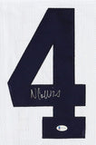 Nico Collins Signed Michigan Wolverine Jersey (Beckett) Houston Texans Reciever