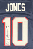 Mac Jones Autographed New England Patriots Nike Game Jersey Beckett