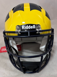 NEW MICHIGAN SIGNED SPEED AUTHENTIC HELMET - JJ McCARTHY BLAKE CORUM & MORE