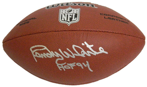 RANDY WHITE Signed Wilson Limited NFL Full-Size Football w/HOF 94 - SCHWARTZ