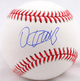 Oneil Cruz Autographed Rawlings OML Baseball-JSA W *Blue