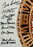 1972 17-0 Perfect Season Autographed 16x20 Super Bowl Ring Photo- JSA W Auth