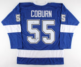 Braydon Coburn Signed Lightning Jersey (Beckett COA) Tampa Bay Defenseman