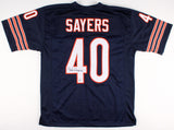 Gale Sayers Signed Bears Jersey (Beckett COA) / Kansas Comet / Hall of Famer