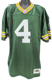 Packers Brett Favre Authentic Signed Green Authentic Wilson Jersey BAS #H92242