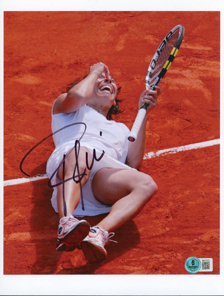 Francesca Schiavone Tennis Authentic Signed 8x10 Photo Autographed BAS #BN77072