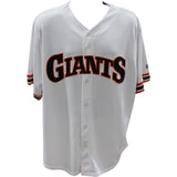 Will Clark Signed San Francisco Giants Authentic Majestic Jersey Insc. TRI 45965