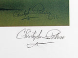Colts Johnny Unitas Authentic Signed & Framed 18x24 Lithograph LE #12/500 BAS