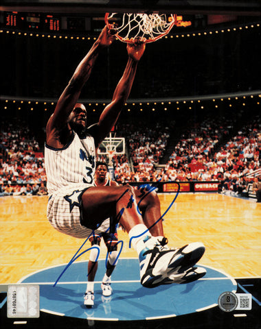 Shaquille "Shaq" O'Neal Autographed 8x10 Photo Orlando Magic Beckett QR #BM37432