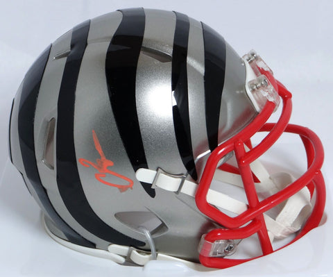 Chad Johnson Autographed Bengals Flash Speed Mini Helmet-Beckett W Holo